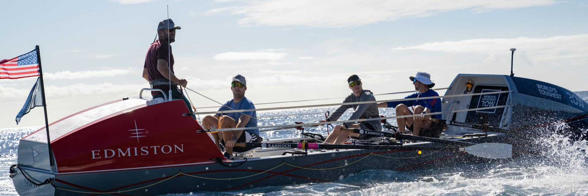 Edmiston supports World’s Toughest Row Atlantic adventurists