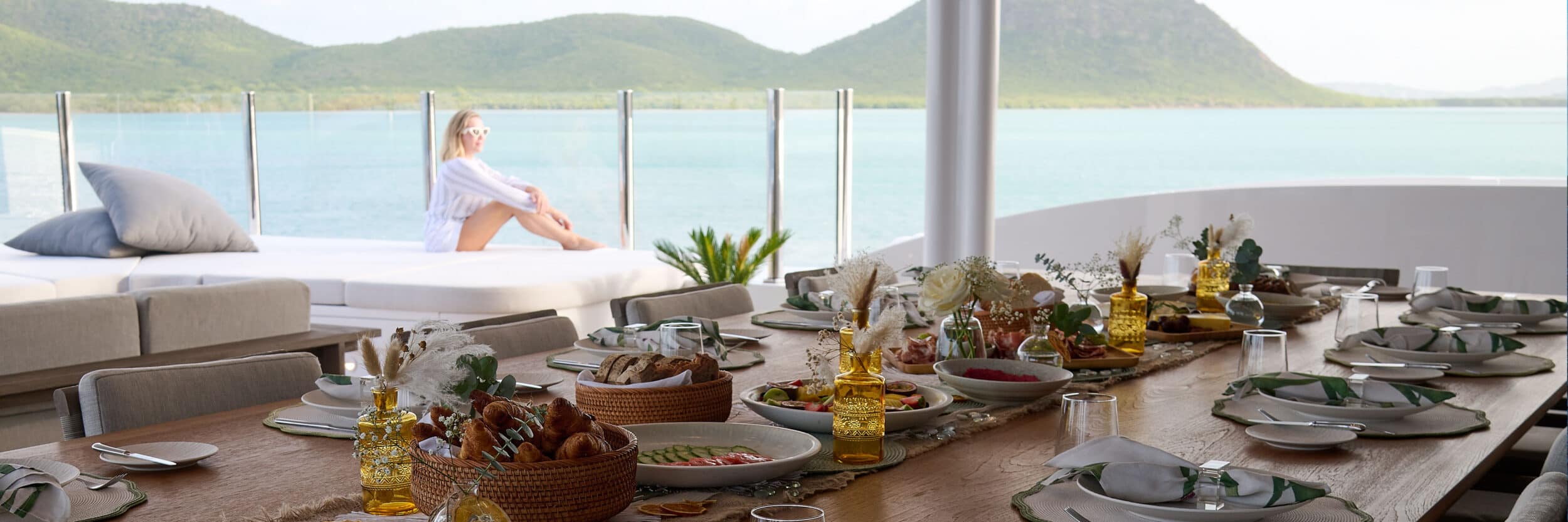 Experience a luxury yacht charter through the senses with Edmiston
