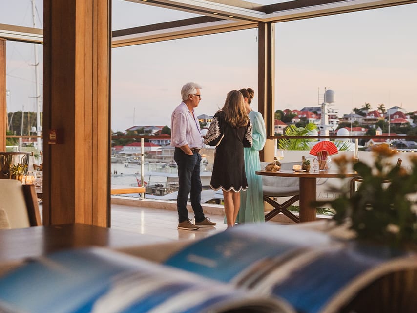 Bruce Brakenhoff personally assists Edmiston clients as they prepare for the exciting Bucket race, St Barths big event.