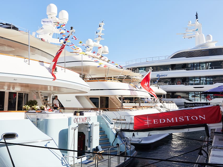 Edmiston Yacht Show