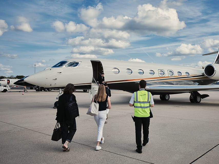 For those planning a a luxury superyacht charter, Cannes has the option to arrive by private jet, which Edmiston can help arrange.