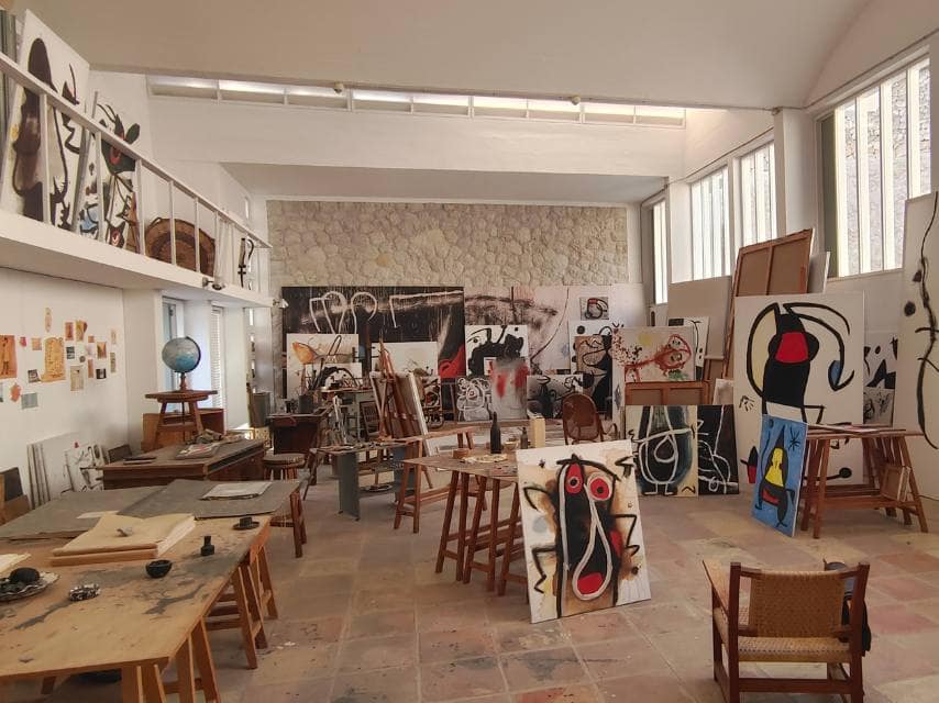 Enrich your Mallorca yacht charter with exclusive access to Joan Miró’s studios and private art collection