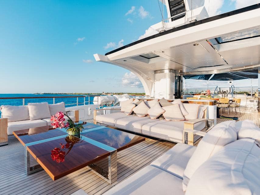 Domani Yacht Sundeck, appearance at FLIBS 2025