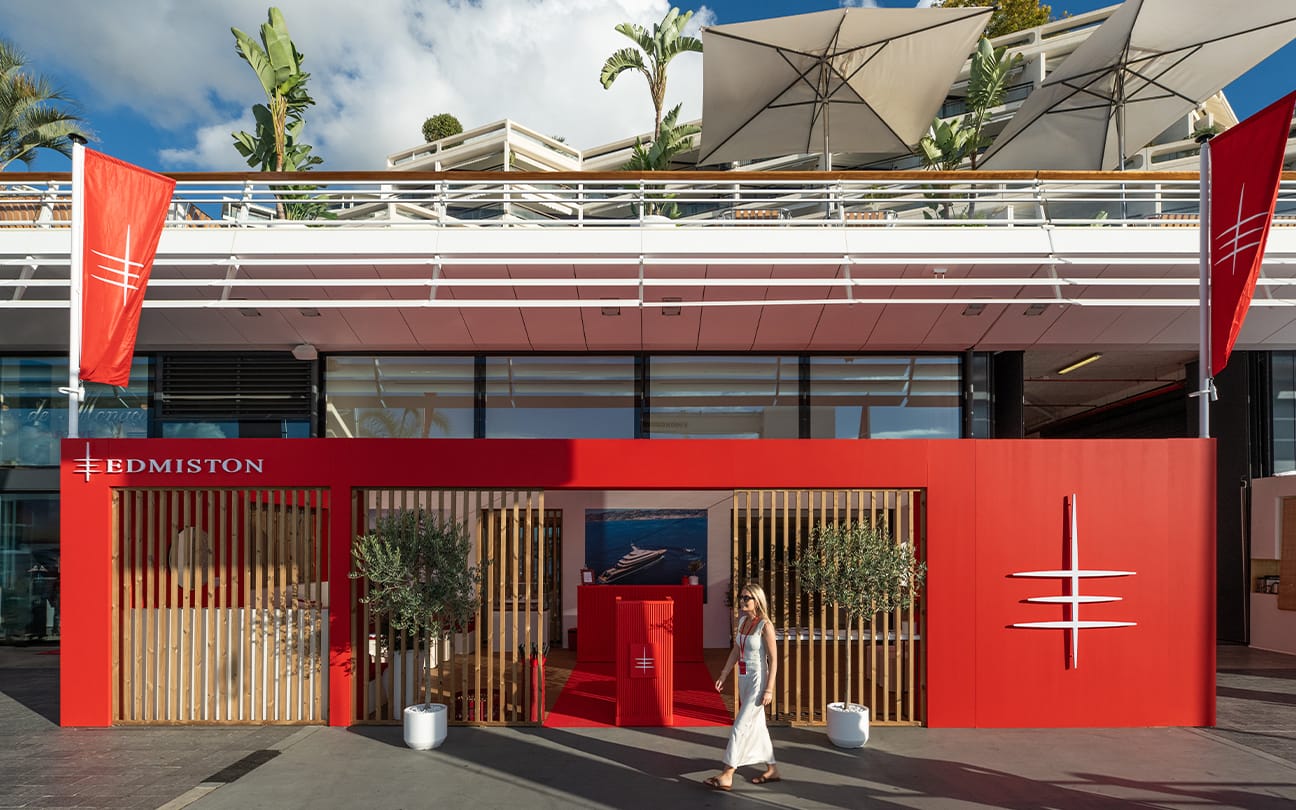 The Edmiston Pavillion at the Monaco Yacht Show
