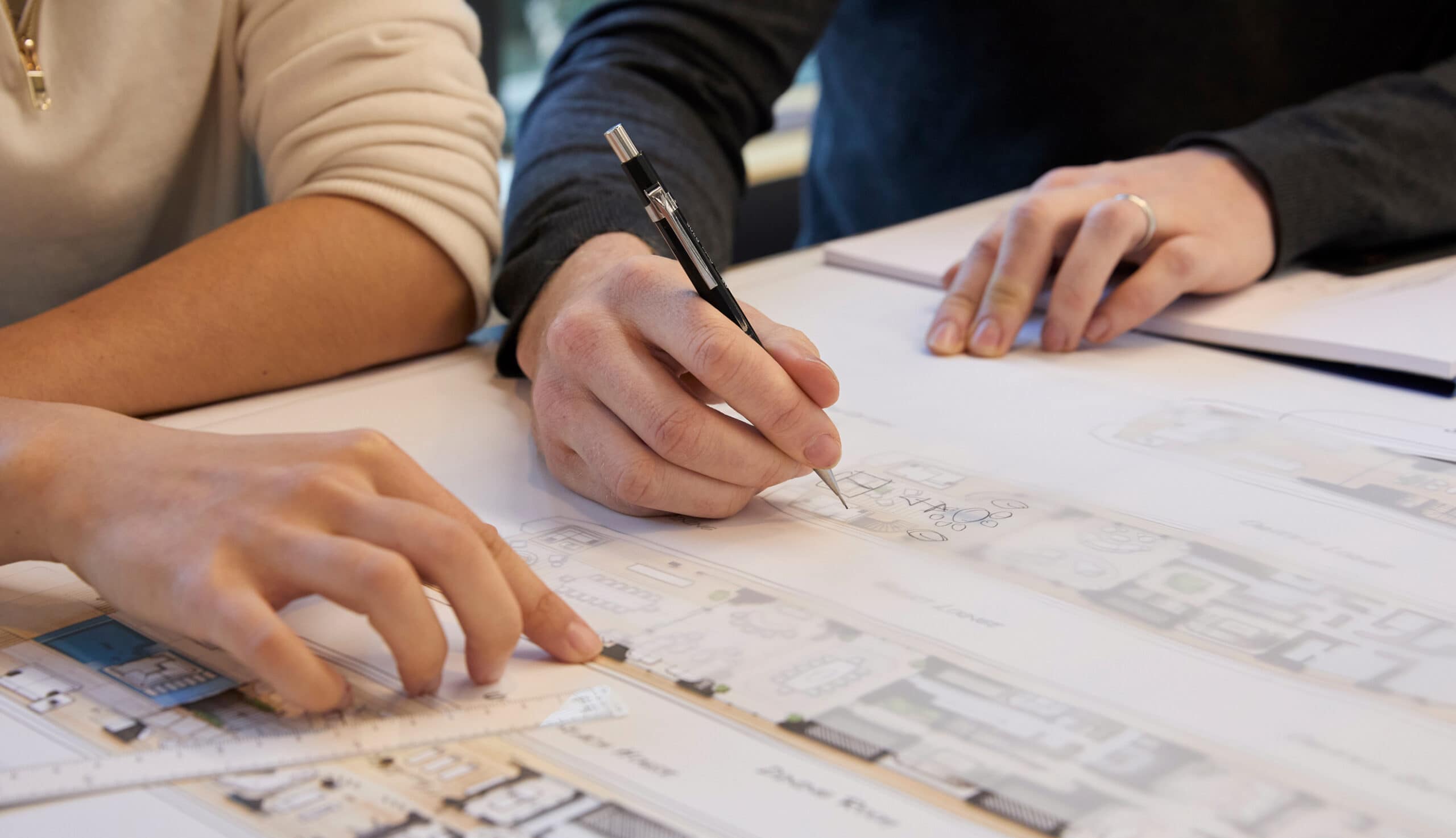from design to development, drafting a new yacht build