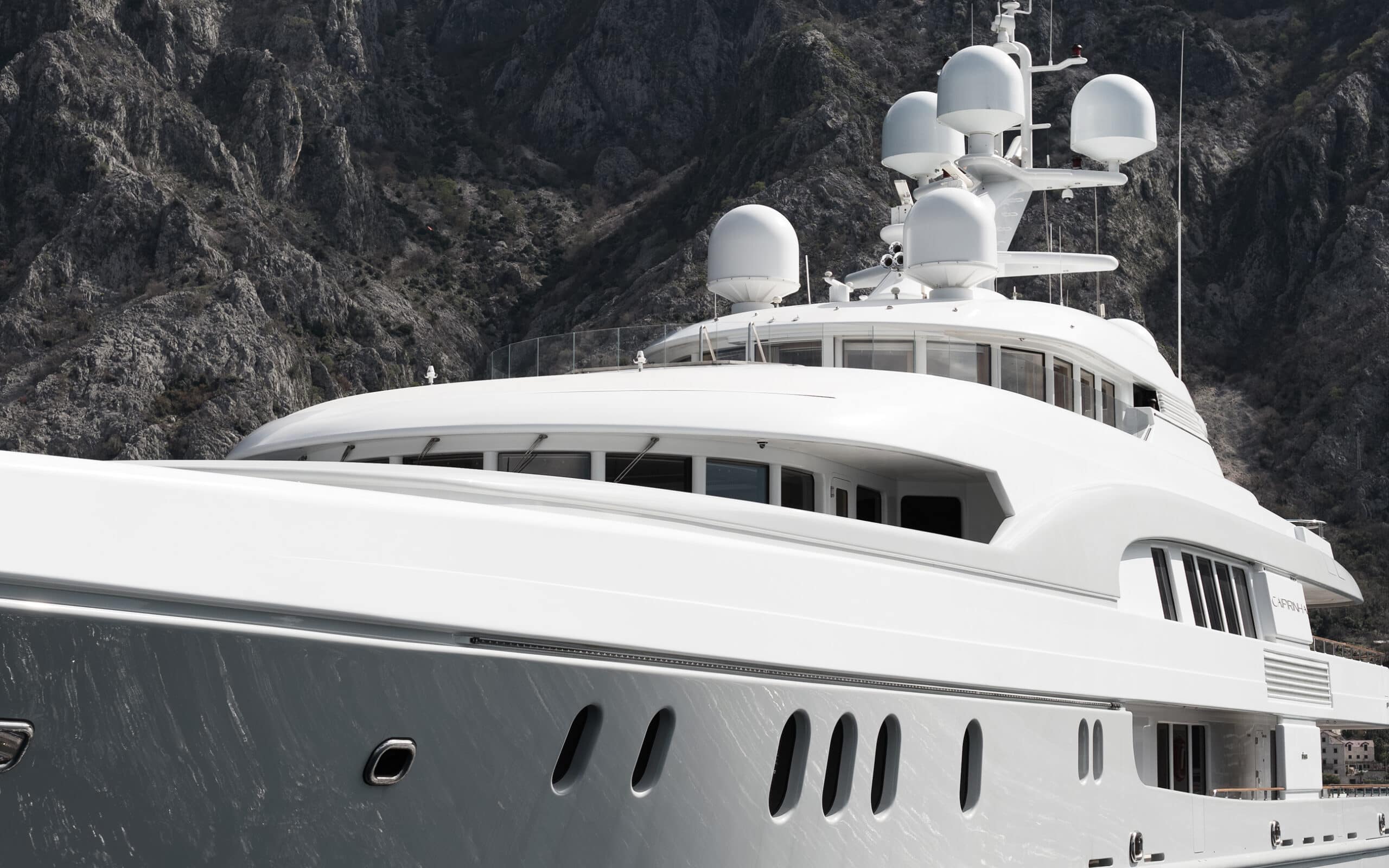 side yacht shot