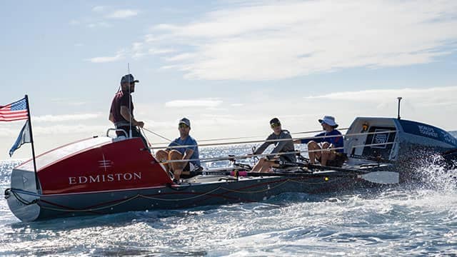 Edmiston supports World’s Toughest Row Atlantic adventurists