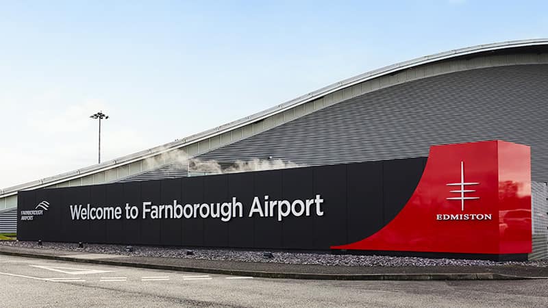 Edmiston announces renewed brand partnership at Farnborough Airport