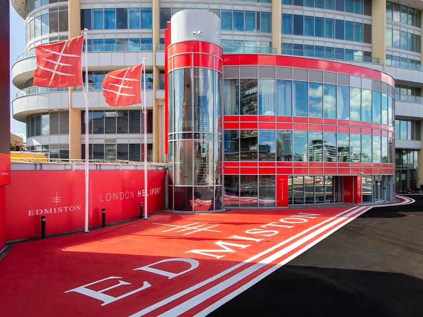 Goodwood guests can travel with ease to Goodwood's heliport from the Edmiston London Heliport.