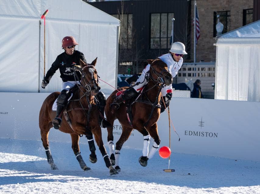 Edmiston Winter 2025 Snow Polo in Aspen