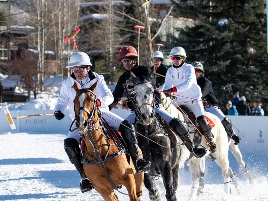 Edmiston Winter 2025 Snow Polo in Aspen
