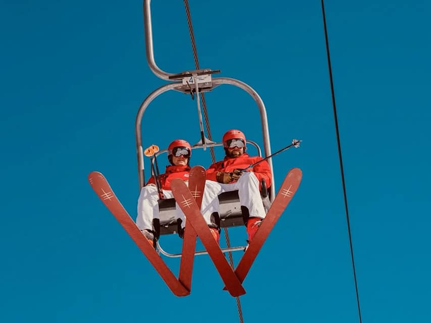 Aspen SKi Lift with Edmiston Branding