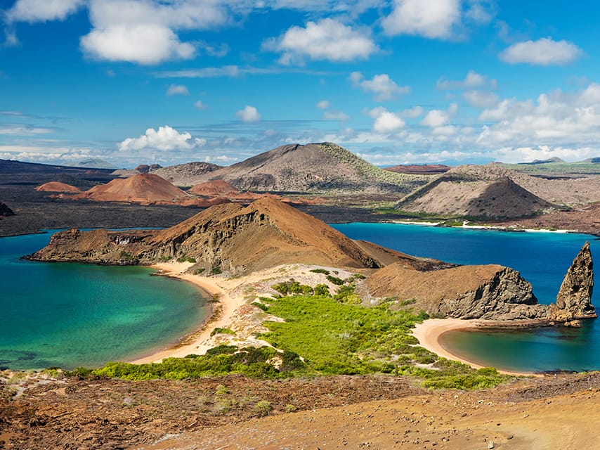 From a luxury yacht charter, Galapagos Islands' coastline is easy to access, the best way to explore the Galapagos Islands.