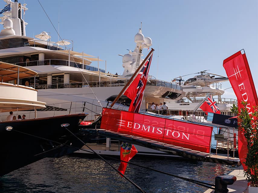 Monaco Yacht Show with Edmiston