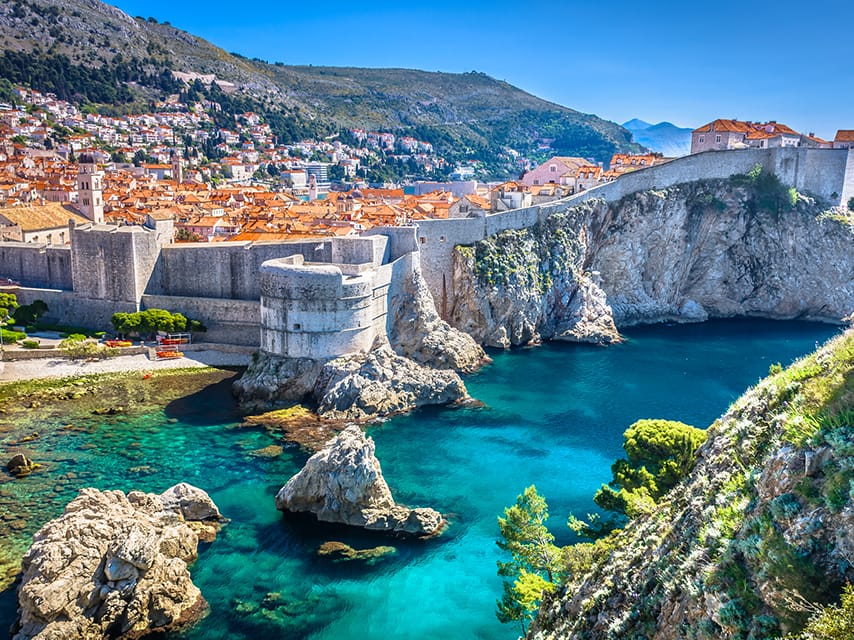 The medieval city of Dubrovnik, Croatia