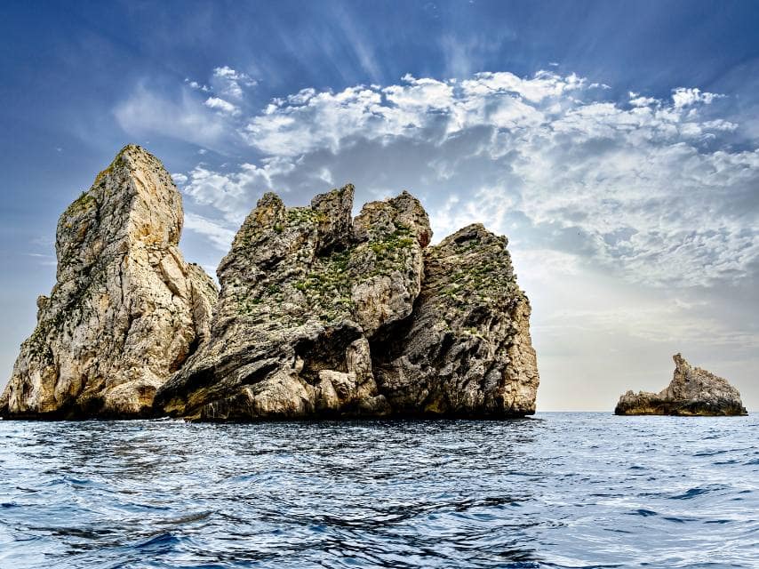 Among the best dive spots in Europe, the Medes Islands offer cliffside dives and thriving marine ecosystems for yacht charter explorers.