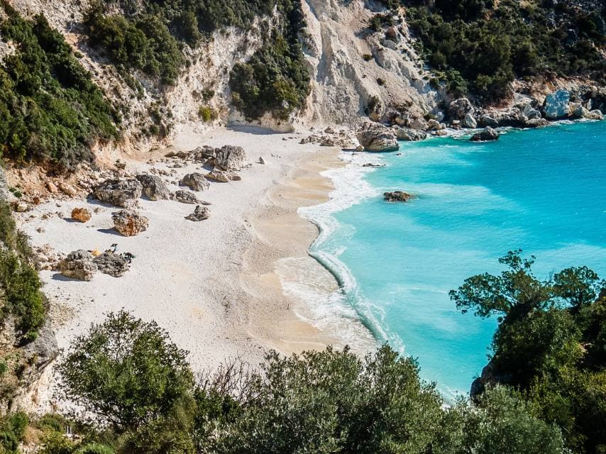 Pristine Zakynthos, where Mediterranean marine life meets golden shores and private yacht guests can relax.