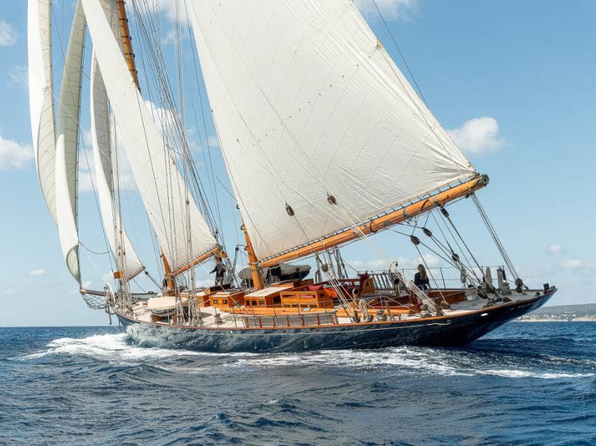 Mariette of 1915 sailing