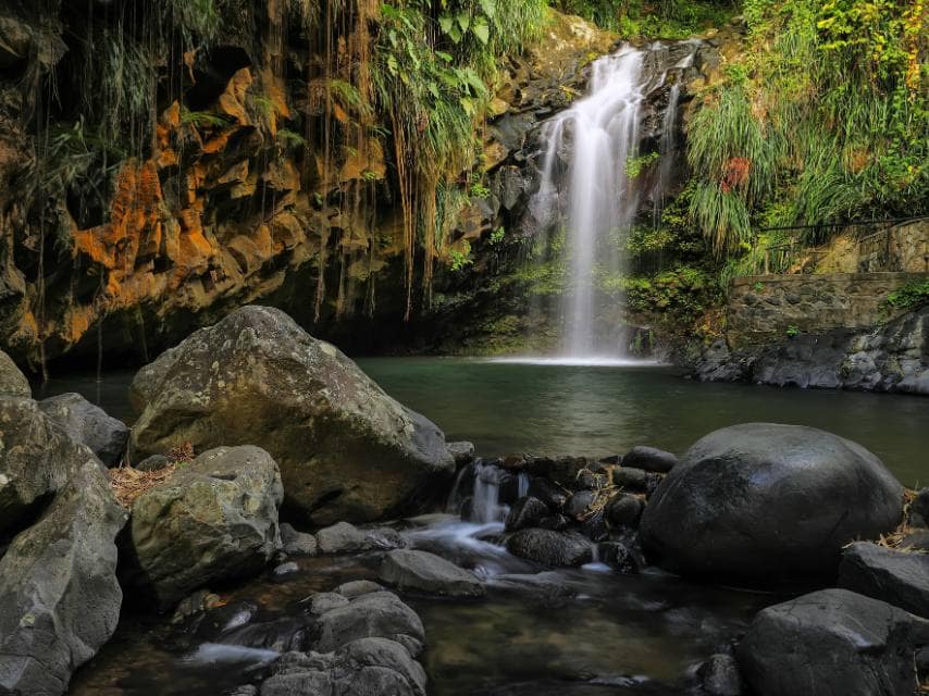 7 Sisters Waterfall Grenada, a must-visit stop on your private Caribbean yacht charter adventure.