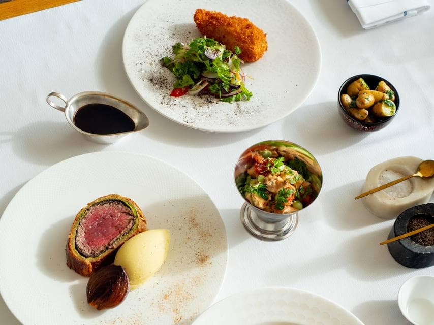 Gourmet dishes at The Cliff reveal the artistry that places it among the top 5 star Caribbean restaurants.