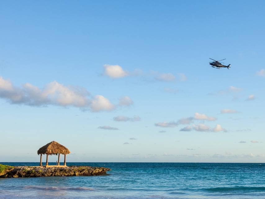 Private Helicopter Island