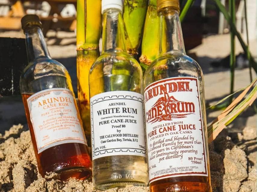 Rum tasting at Callwood Rum Distillery