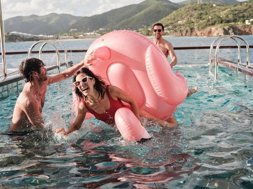 Winter yacht charter