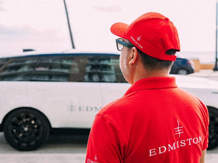 The Edmiston staff provide elite concierge service at the West Palm Beach Boat Show location with private car transfers.