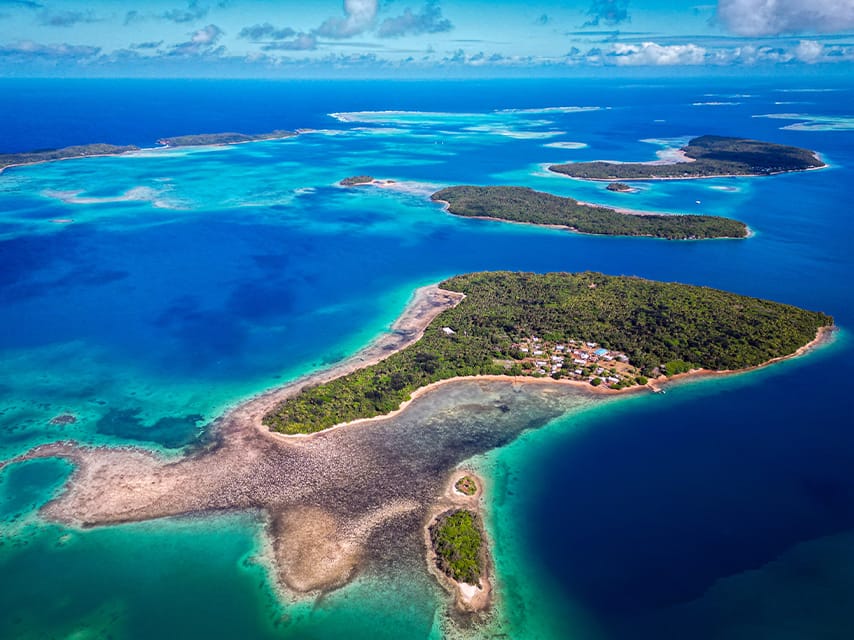Beautiful landscapes, Vava'u islands, Tonga