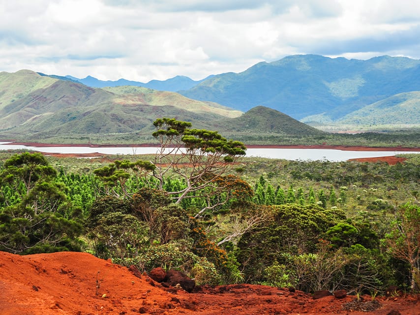 New Caledonia (Nouvelle-Calédonie) rural landscape