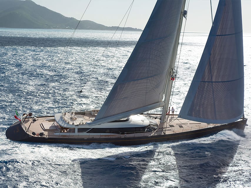 Sailing Yacht Ohana attending Palm Beach International Boat Show