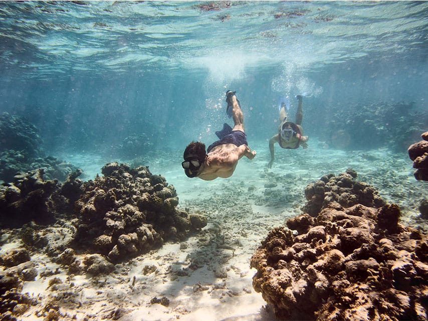Snorkelling in Greece