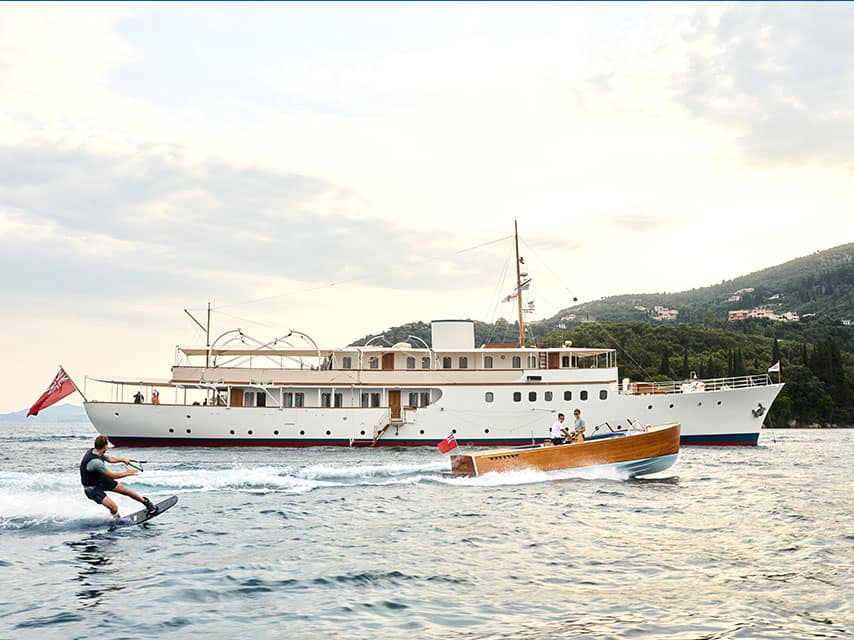 Corfu luxury yacht charter