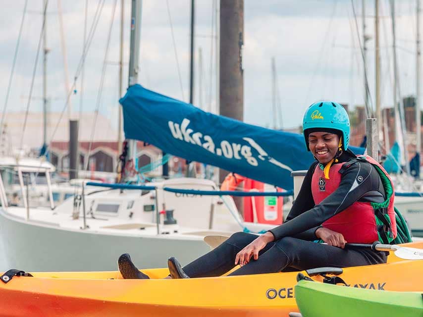 UKSA kayaking