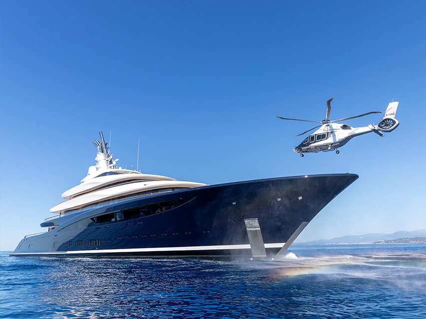 BREAKTHROUGH Helicopter landing