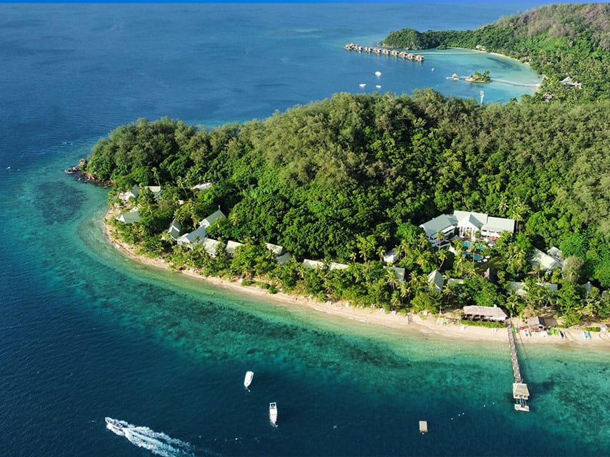 Six Senses white sand beach