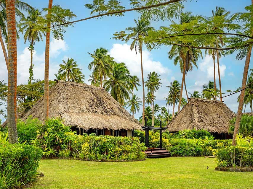 Savusavu traditional huts