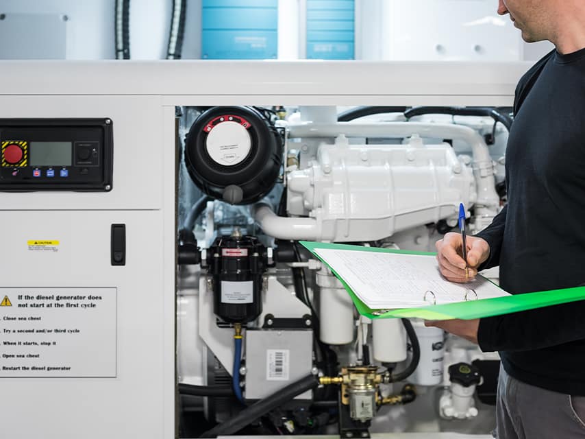 An Edmiston supervisor oversees yacht maintenance, upholding luxury standards, mechanical performance, and resale value.