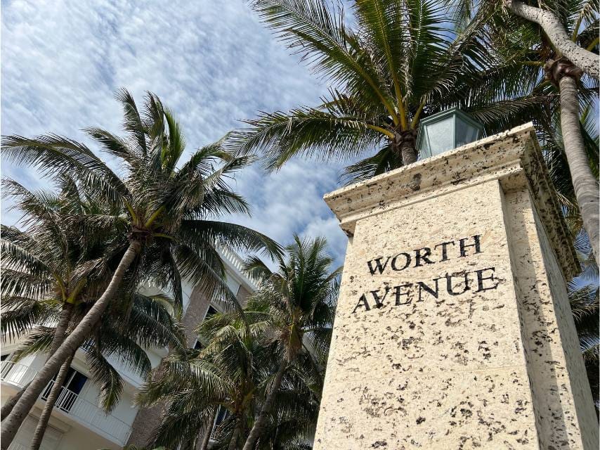 Superyacht Show Palm Beach attendees can explore the historic luxury boutiques of Worth Avenue just minutes away.