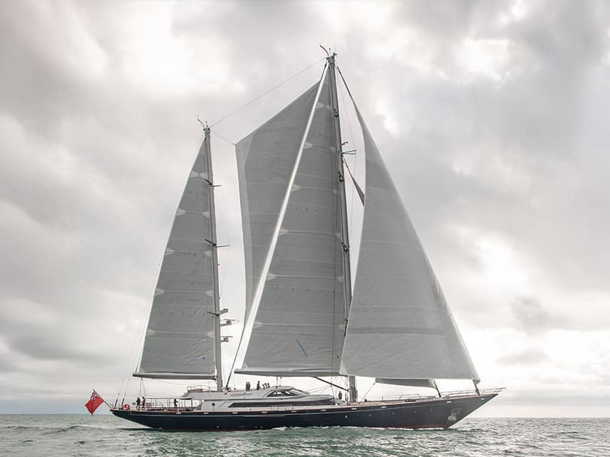 ANDROMEDA LA DEA at Palma International Boat Show