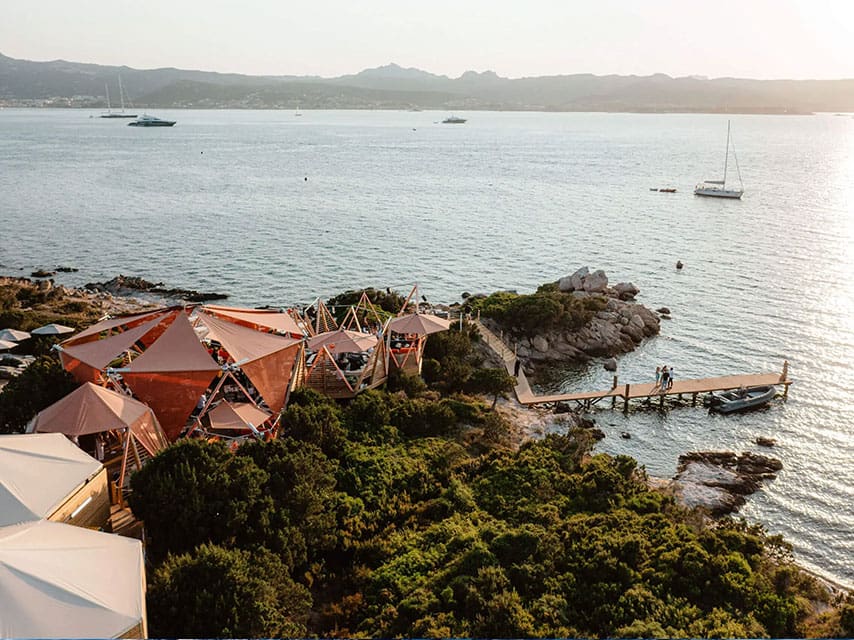 7Pines restaurant Sardinia