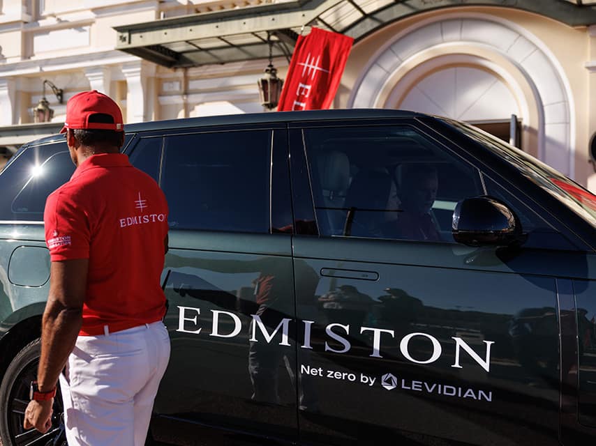 The Edmiston Experience with complimentary Range Rovers