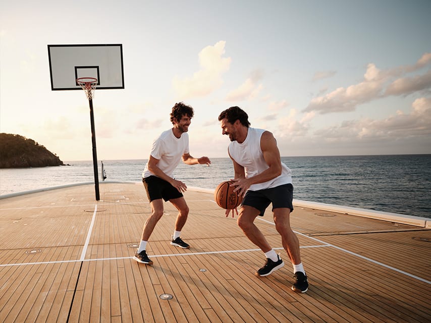 SOPHIA basketball court