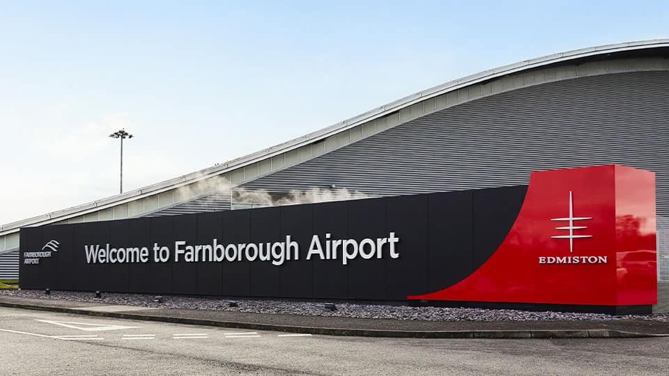 Edmiston announces renewed brand partnership at Farnborough Airport