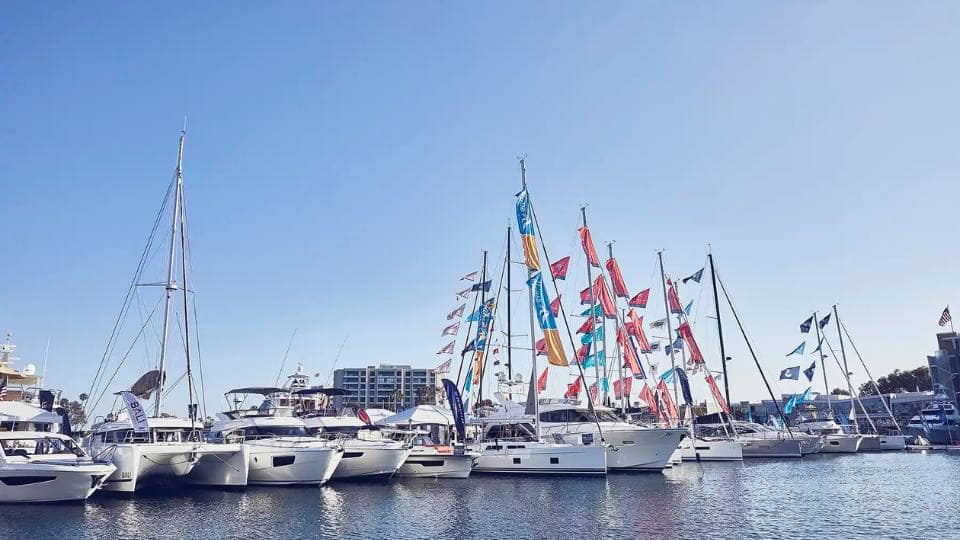 Newport Beach International Boat Show 2026 guide | Edmiston luxury yacht charters, sales & VIP experiences