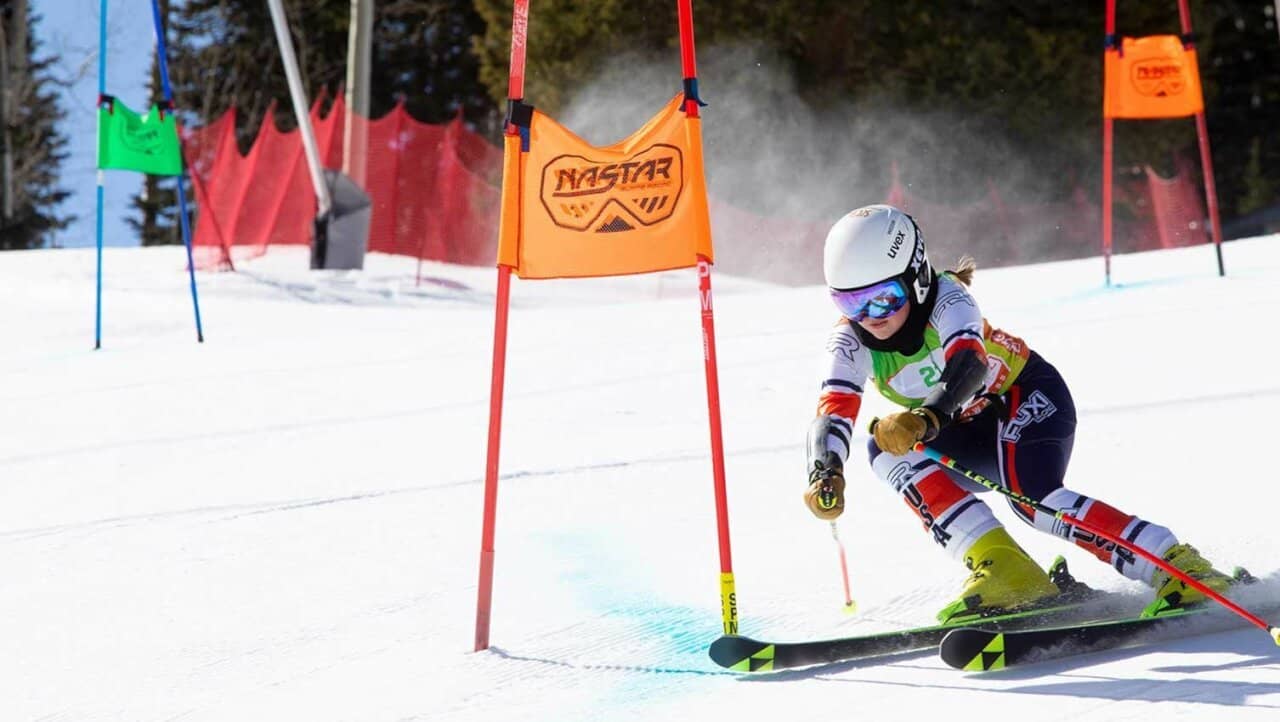 Children enjoy ski racing with guidance from the 'Edmiston Aspen Children’s Guide'.