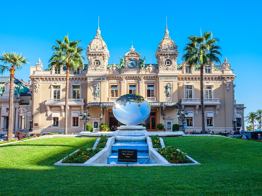 Monte Carlo Casino - a must visit place on your Monaco Grand Prix yacht charter vacation