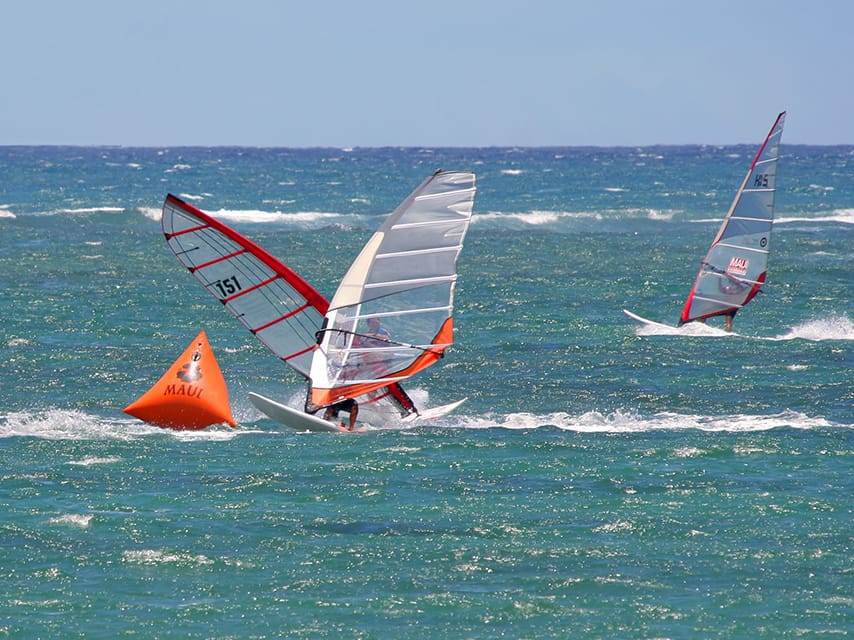 Experience windsurfing in Marseille as part of your French Riviera yacht charter adventure.