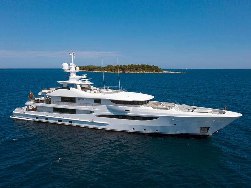 54m Amels motor yacht Spirit