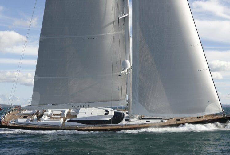 Luxury yacht for charter at the Palma Boat Show